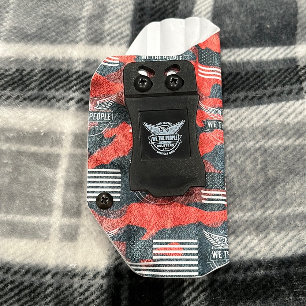 We The People Red Camo Holster Clip - Men's Accessory